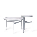 Комплект столиков GIO серого цвета