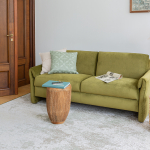 Прямой диван SARI оливкового цвета