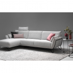 Угловой диван Montego белого цвета