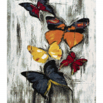 Яркий ковер Espo Butterfly 160x230 см.