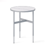 Комплект столиков GIO серого цвета