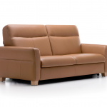 Кожаный раскладной диван Eklipso (для сна на каждый день)